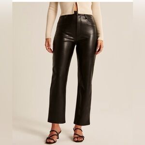 Abercrombie vegan leather pants